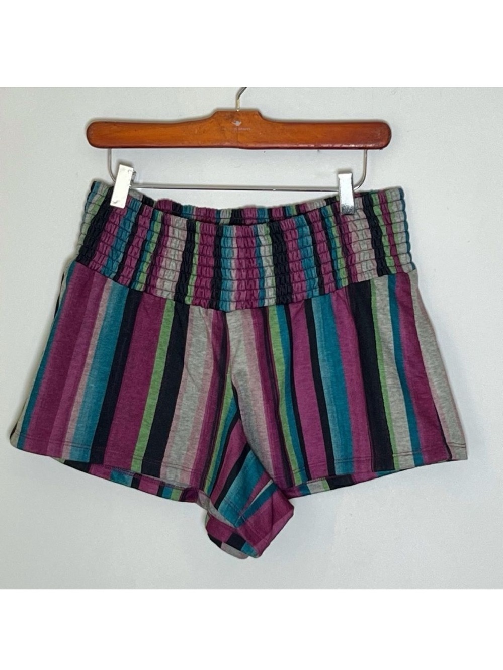 Torrid Wide Waistband Multi Stripe Sleep Shorts NWT